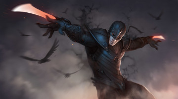 Картинка фэнтези люди броня арт фантастика voron когти взгляд