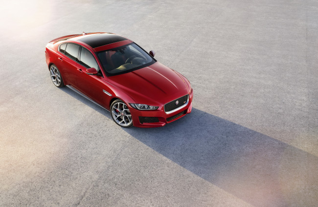 Обои картинки фото 2014 jaguar xe, автомобили, jaguar, металлик, красный