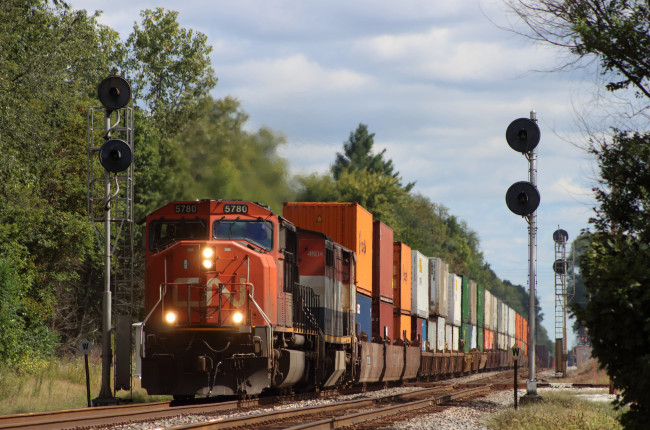 Обои картинки фото техника, поезда, железная, дорога, локомотив, состав