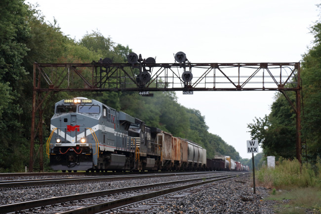 Обои картинки фото техника, поезда, железная, дорога, локомотив, состав