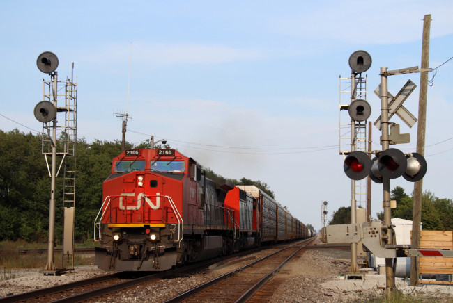 Обои картинки фото техника, поезда, железная, дорога, локомотив, состав