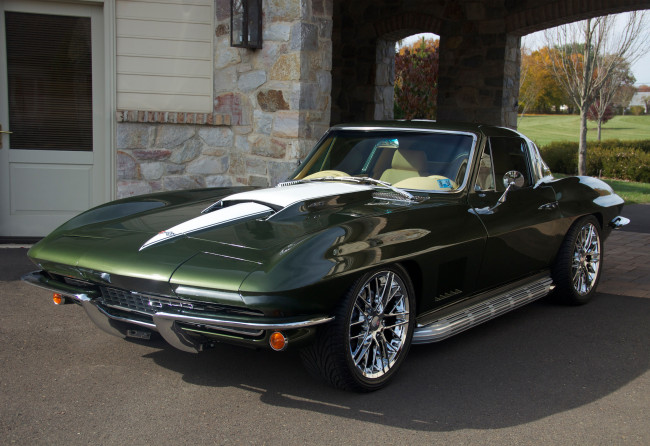 Обои картинки фото автомобили, corvette