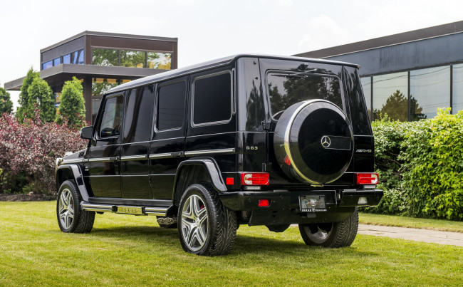 Обои картинки фото автомобили, mercedes-benz, inkas, mercedes-amg, g, 63, w463, 2015г, темный