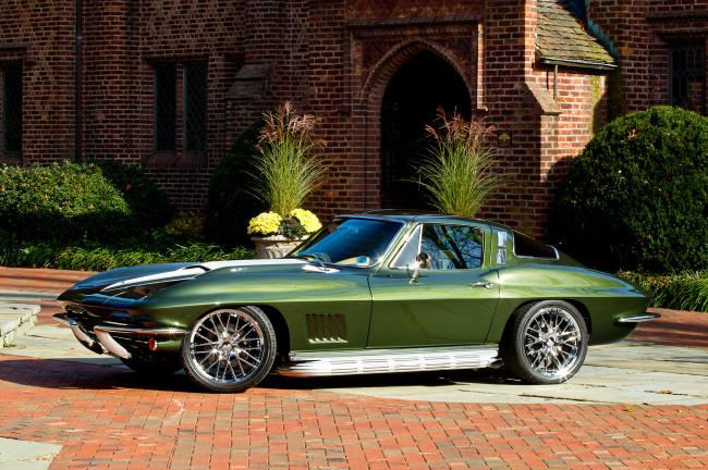 Обои картинки фото автомобили, corvette