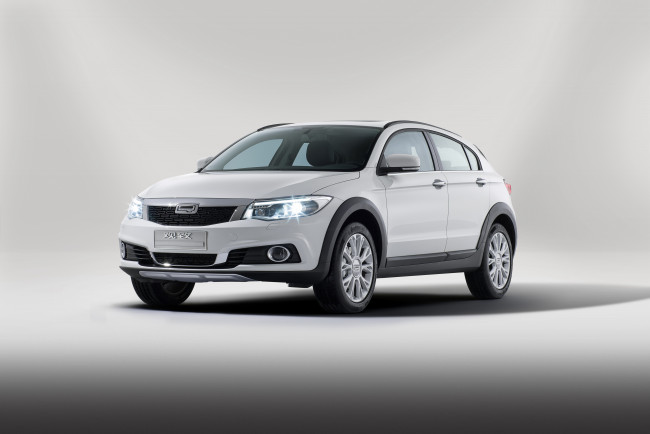 Обои картинки фото автомобили, qoros, 3, 2014г, suv, city
