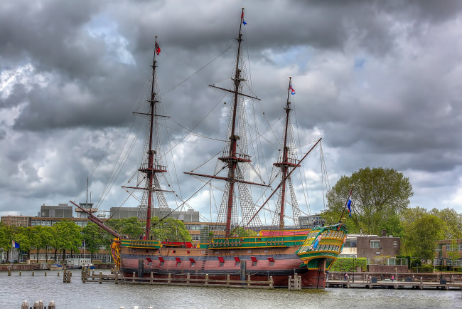 Обои картинки фото корабли, парусники, каравелла