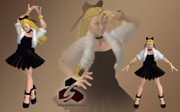 Картинка 3д+графика люди+ people фон взгляд девушки