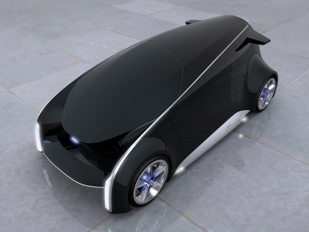 Обои картинки фото toyota fun vii concept 2011, автомобили, toyota, 2011, fun, vii, concept