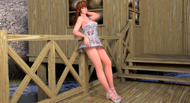 Обои картинки фото 3д графика, люди , people, взгляд, девушка, фон