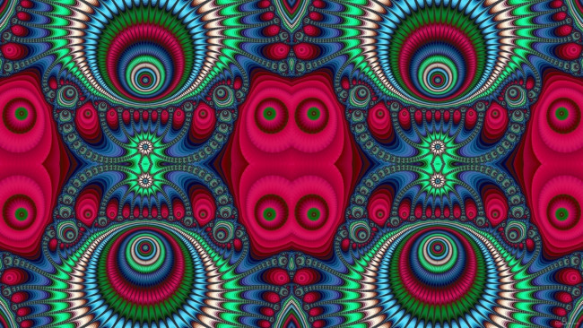 Обои картинки фото 3д графика, фантазия , fantasy, цвета, фон, узор