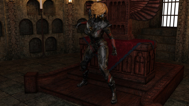 Обои картинки фото 3д графика, фантазия , fantasy, девушка, взгляд, фон