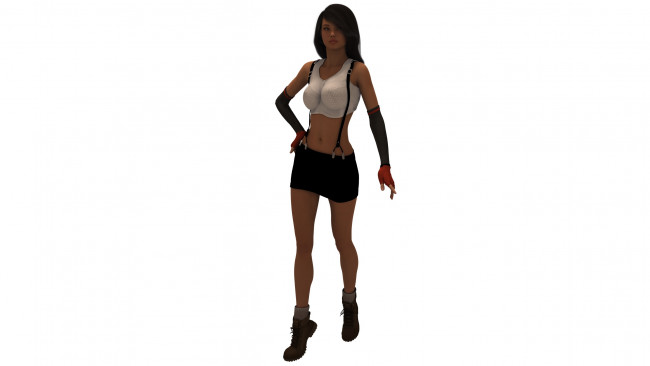 Обои картинки фото 3д графика, люди , people, девушка, взгляд, фон