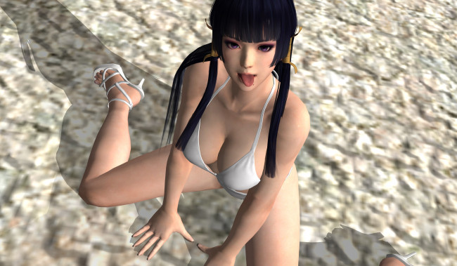 Обои картинки фото 3д графика, люди , people, девушка, взгляд, фон