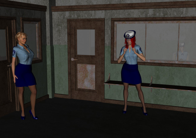 Обои картинки фото 3д графика, люди , people, девушки, взгляд, фон