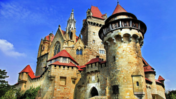 обоя kreuzenstein castle, города, замки австрии, kreuzenstein, castle