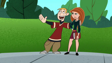Картинка мультфильмы kim+possible kim possible