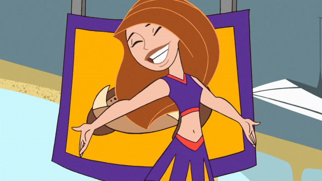 Обои картинки фото мультфильмы, kim possible, kim, possible