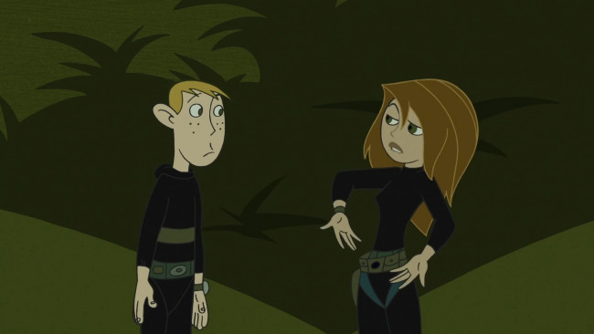Обои картинки фото мультфильмы, kim possible, kim, possible