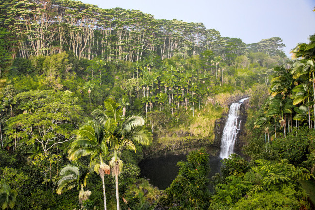 Обои картинки фото природа, водопады, простор