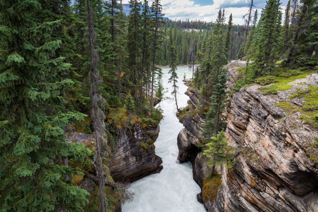 Обои картинки фото природа, водопады, простор