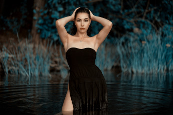 Картинка девушка девушки -unsort+ брюнетки темноволосые модель