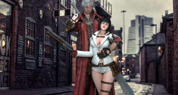 Картинка 3д+графика фантазия+ fantasy девушка взгляд фон