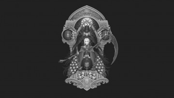 Картинка видео+игры bloodborne минимализм