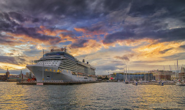 Картинка корабли лайнеры лайнер круиз