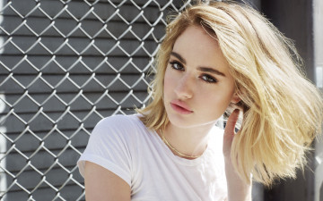 Картинка девушки -unsort+ лица +портреты блондинка grace van patten футболка решетка