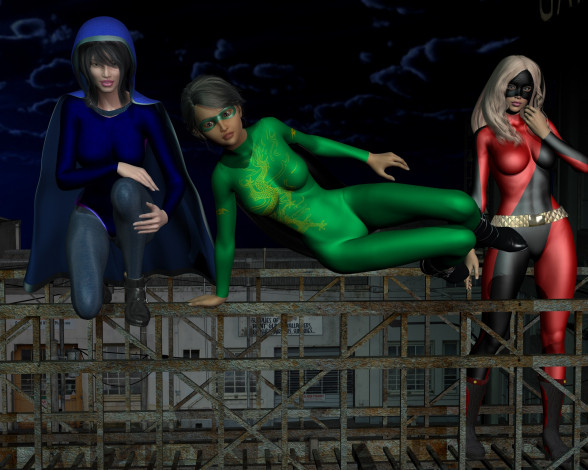 Обои картинки фото 3д графика, фантазия , fantasy, девушки, взгляд, фон