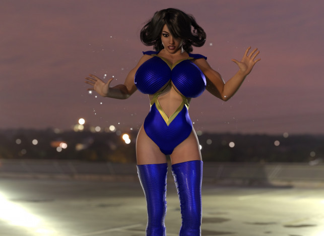 Обои картинки фото 3д графика, люди , people, фон, взгляд, девушка