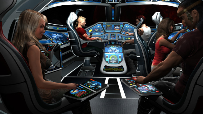 Обои картинки фото 3д графика, фантазия , fantasy, девушки, взгляд, фон