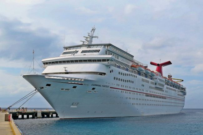 Обои картинки фото carnival fantasy, корабли, лайнеры, лайнер, круиз
