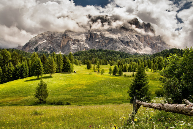 Обои картинки фото природа, горы, простор