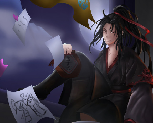 Обои картинки фото аниме, mo dao zu shi, the, untamed, неукротимый, повелитель, чэньцин, мосян, тунсю, mo, dao, zu, shi, магистр, дьявольского, культа