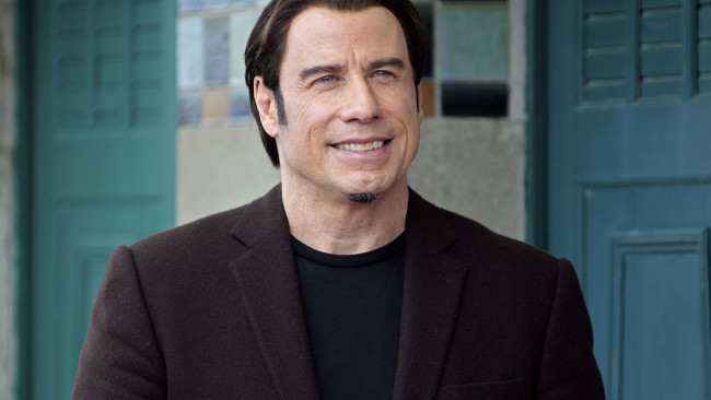 Обои картинки фото мужчины, john travolta, улыбка
