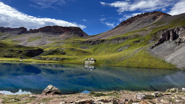 Обои картинки фото ice lake, colorado, природа, реки, озера, ice, lake