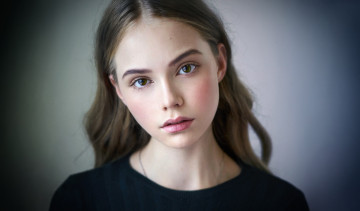 Картинка девушки -+лица +портреты шатенка портрет взгляд