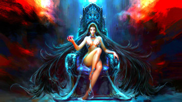 Картинка фэнтези вампиры красивая девушка