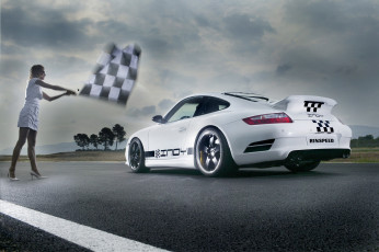 Картинка rinspeed indy porsche 997 carrera автомобили