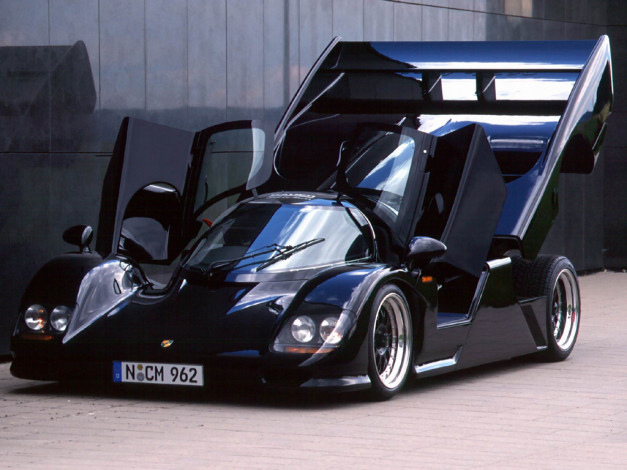 Обои картинки фото dauer, porsche, 962, lemans, автомобили