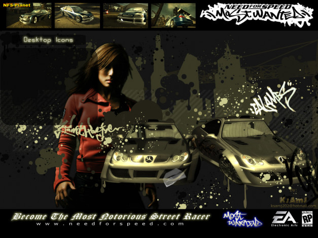 Обои картинки фото видео, игры, need, for, speed, most, wanted