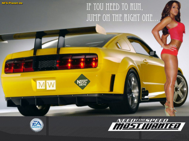Обои картинки фото видео, игры, need, for, speed, most, wanted