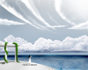 Картинка рисованные природа