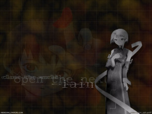 обоя аниме, lain