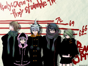 Картинка аниме zombie loan