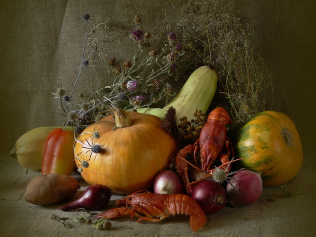 Обои картинки фото lavik, дары, лета, еда, натюрморт