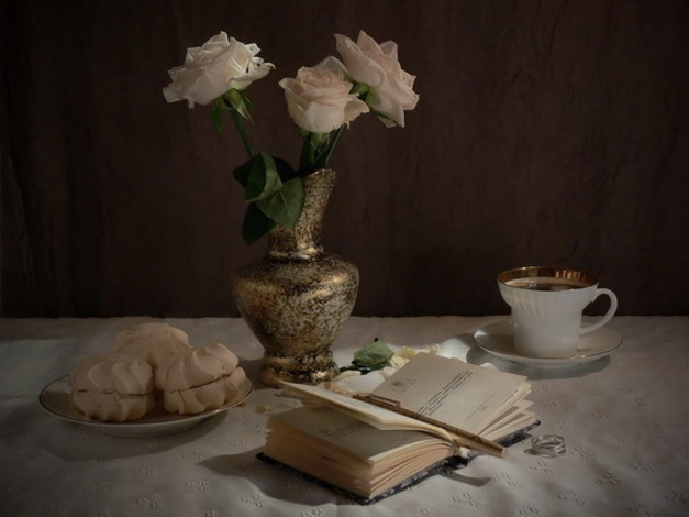 Обои картинки фото lavik, полночный, кофе, еда, натюрморт