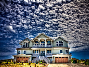 Картинка города здания дома