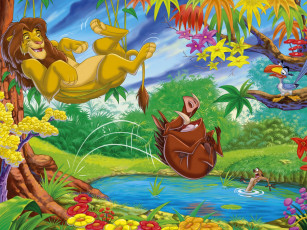 обоя мультфильмы, the, lion, king